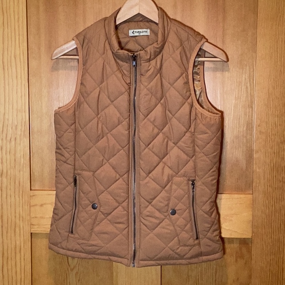 Diamond Quilt Puffer Vest